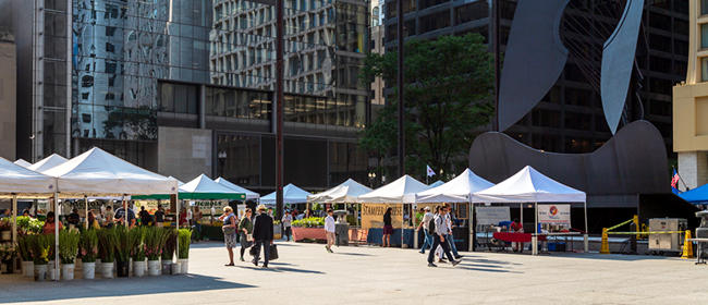 Daley Plaza City Market